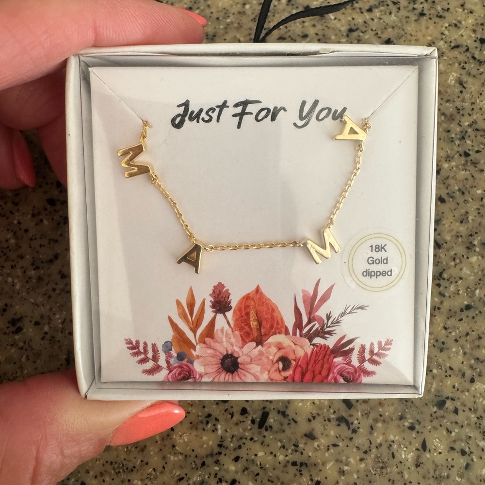 Gold Mama Necklace
